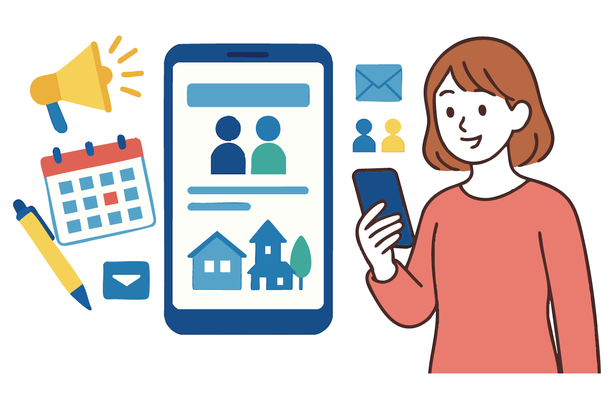 自治会運営アプリ